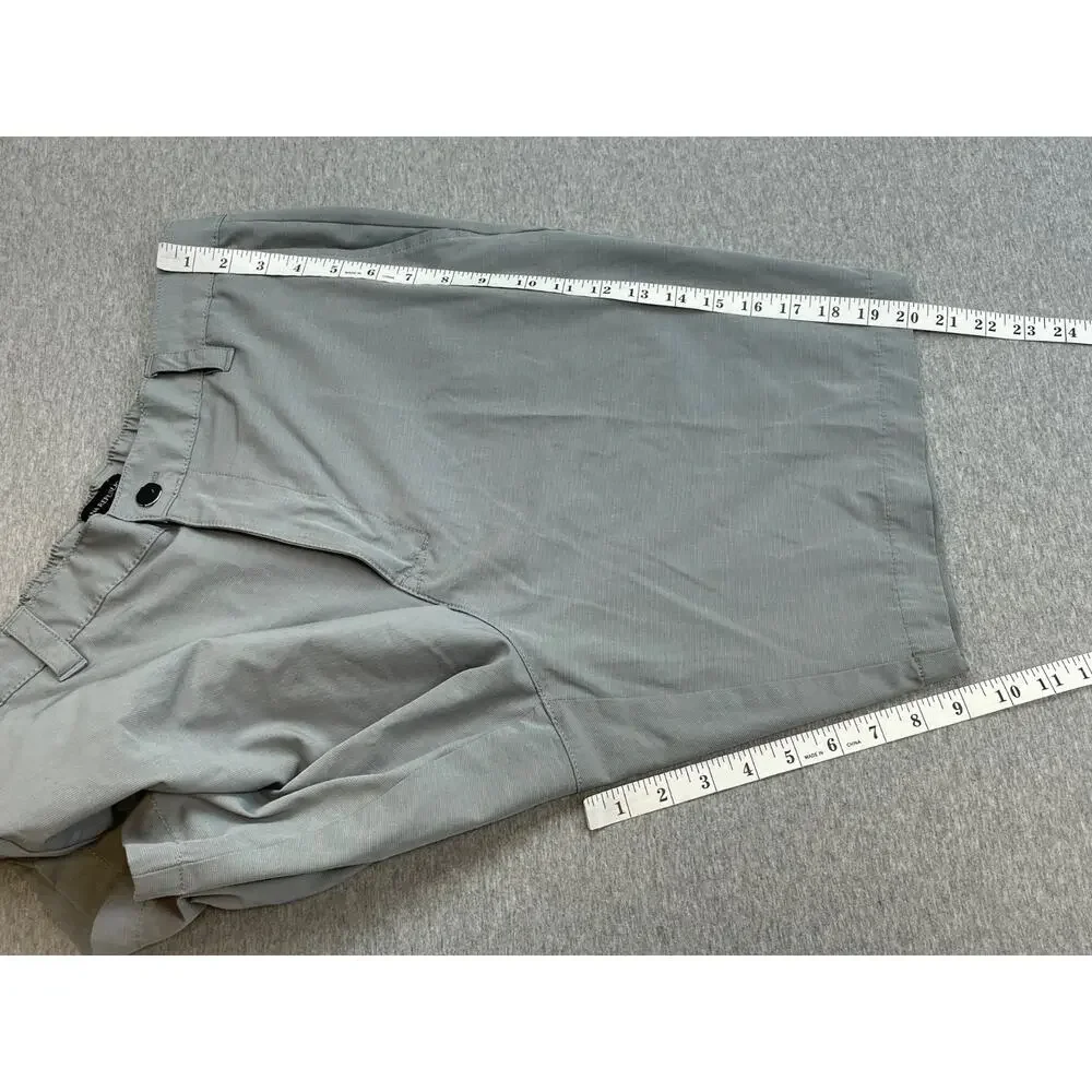 Banana Republic Shorts Mens‎ 38 Gray Cotton Performance Stretch Golf 9